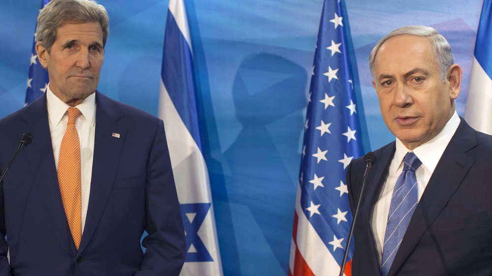 JOHN KERRY AND BENJAMIN NETANYAHU