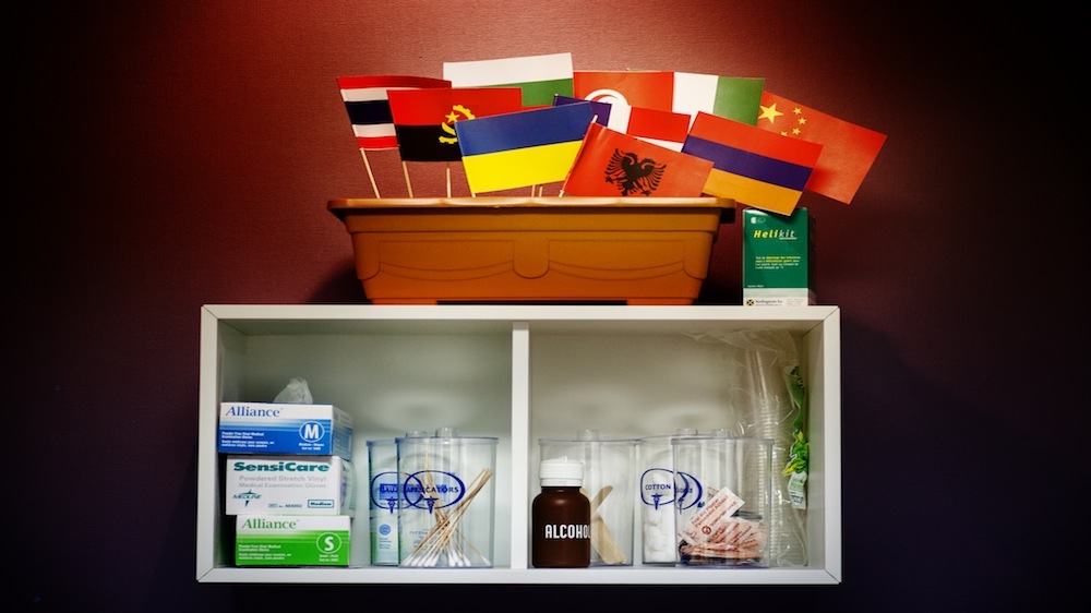 With an estimated 5,000 refugees expected to resettle in the Greater Toronto Area, the newly launched Syrian Refugee Medical Clinic in Toronto is open for business [Ryan Edwardson/Al Jazeera]