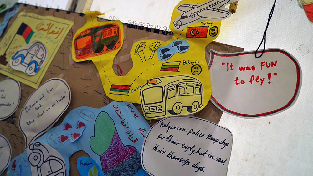  Refugees told Al Jazeera that Bulgarian police unleashed dogs on them in several instances [Sorin Furcoi/Al Jazeera]