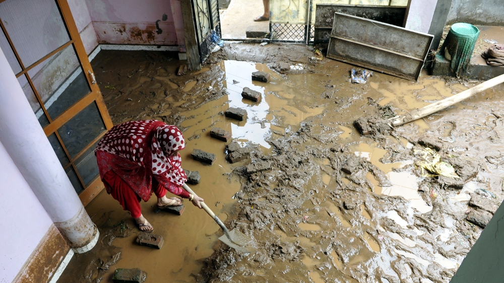 Oceans have warmed and risen, massive glaciers and ice sheets have diminished and extreme events, some scientists say, have become more intense or more frequent in certain regions [Nitin Kanotra/Hindustan Times via Getty Images]