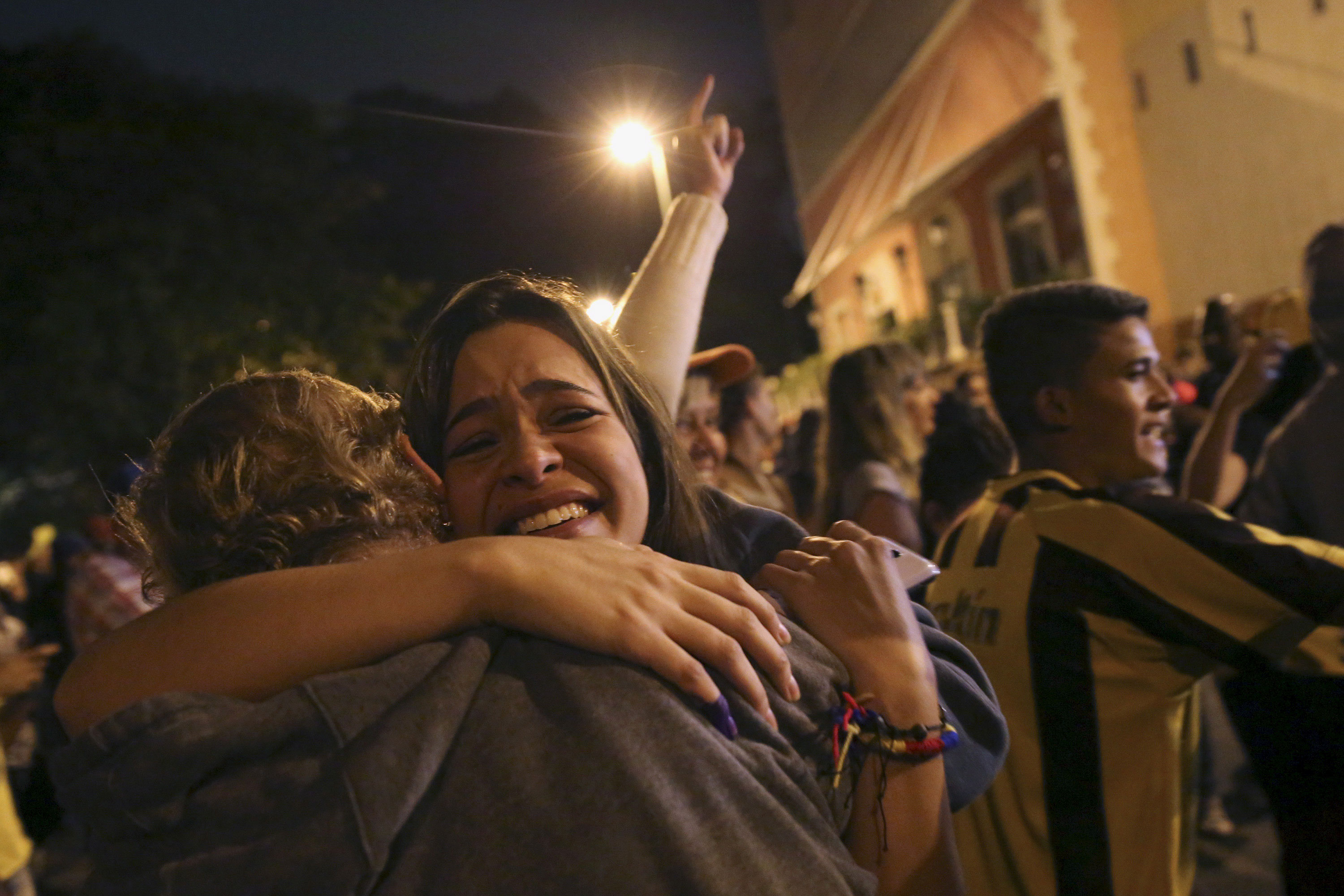 Venezuela election celebration