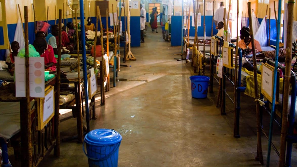 The hospital is run by Doctors Without Borders in conjunction with the Ministry of Health and serves about 1.2 million people in what is South Sudan's poorest state [Caitlin McGee/Al Jazeera] 