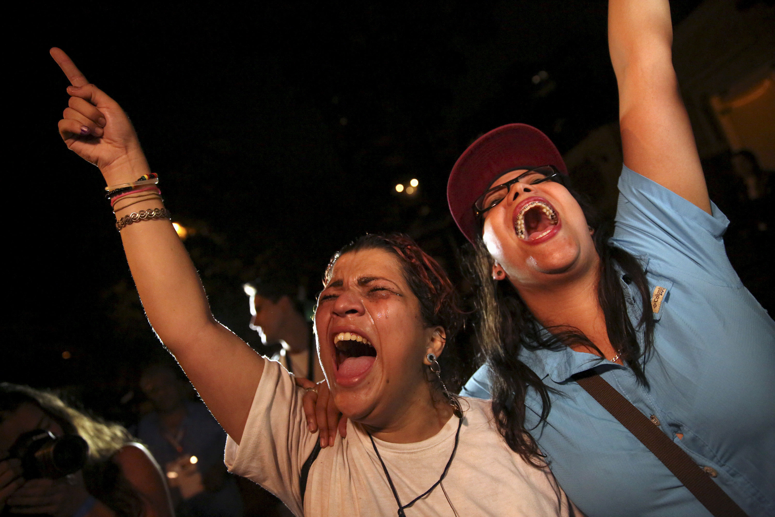 Venezuela election celebration