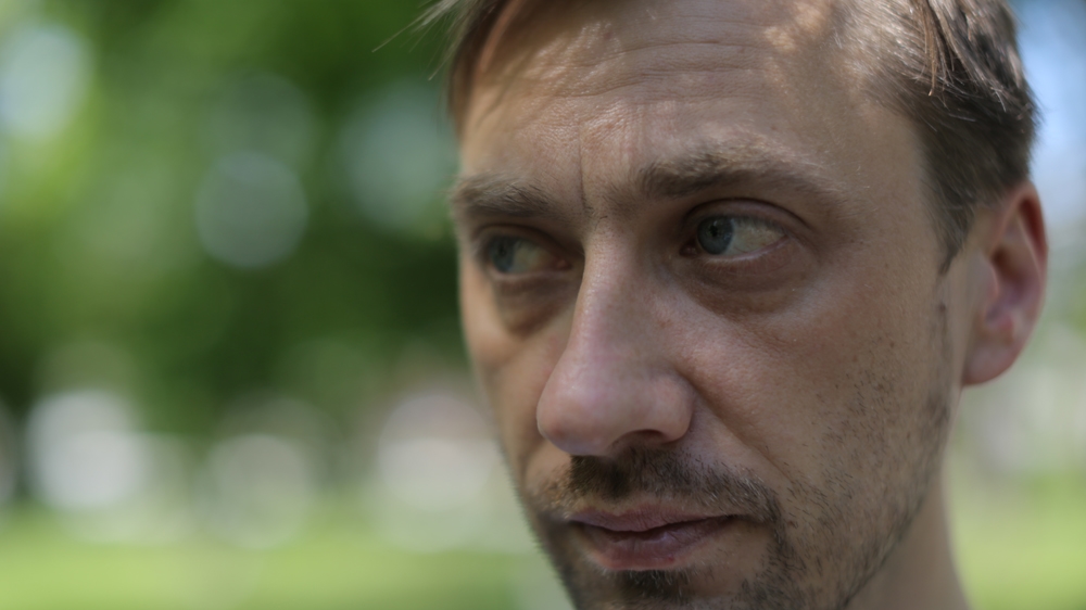 After more than 20 years serving the Moscow Patriarchy, Father Sergei Dmitriev chose to switch to the Ukrainian Orthodox Church of the Kiev Patriarchy [Rabii Kalboussi/Al Jazeera] 