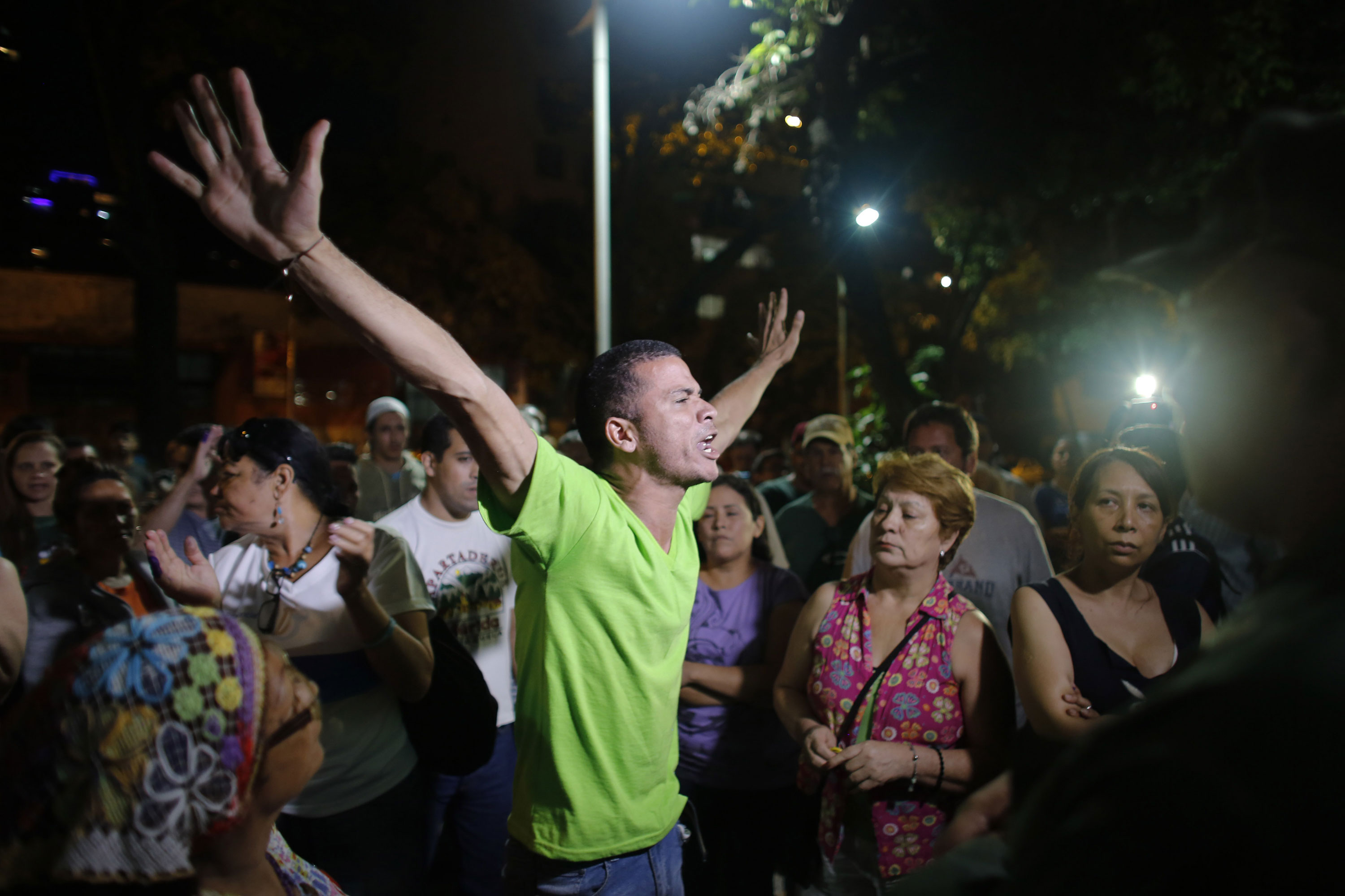 Venezuela election celebration