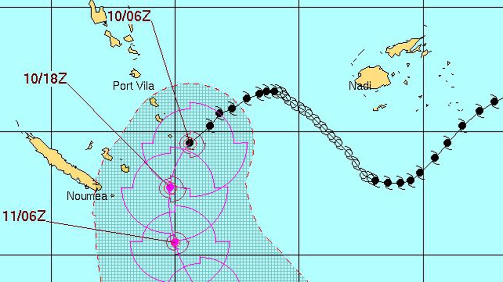 Vanuatu cyclone ula