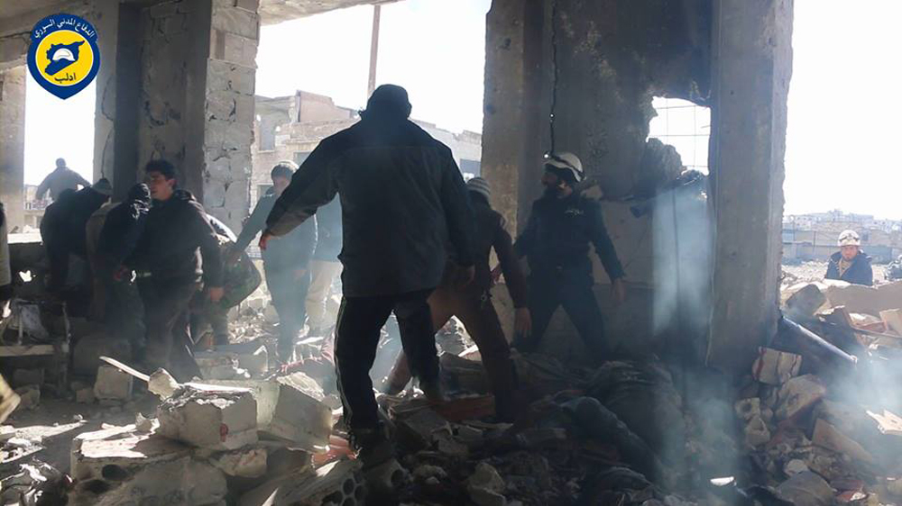 Russia air strikes Idlib