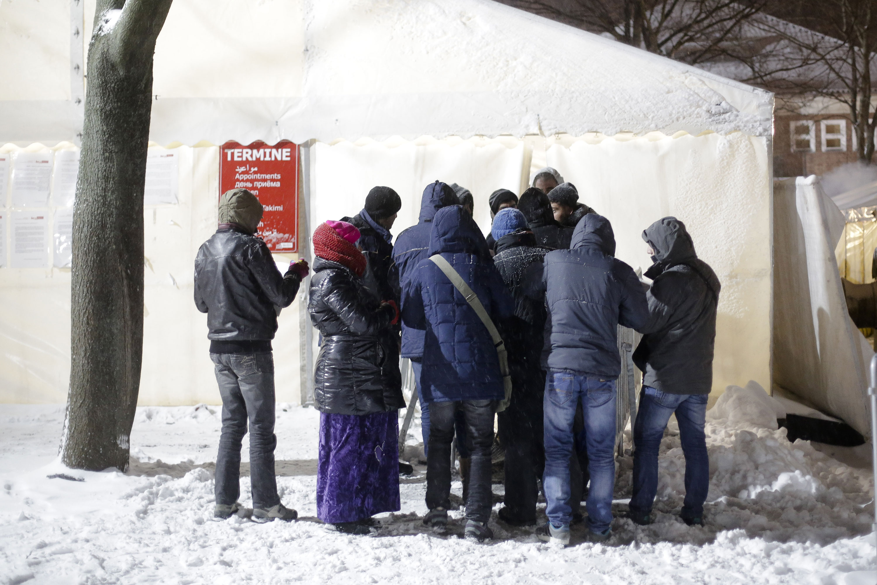 Cold weather and refugees
