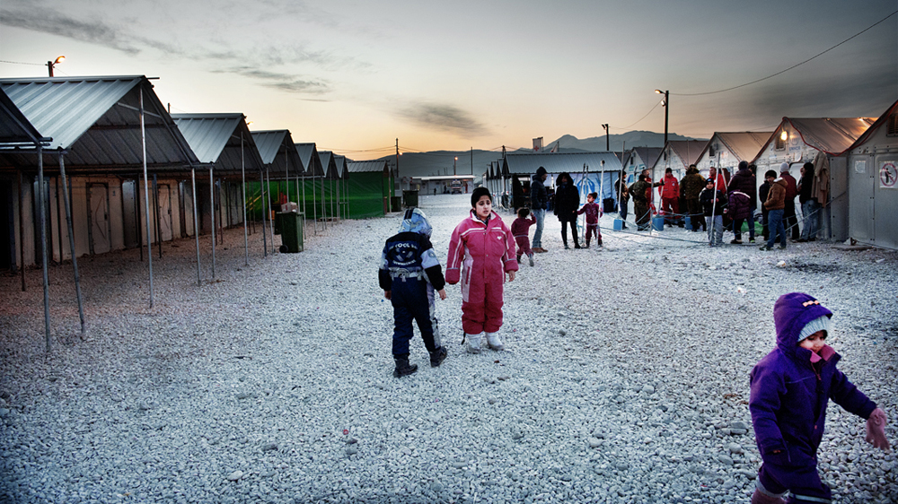 Many of the refugee centres across Europe are not equipped for the winter [Mona van den Berg/Al Jazeera]