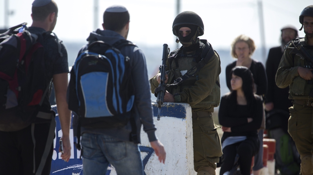 Israeli Palestinian march for peace and coexistance held in Husan