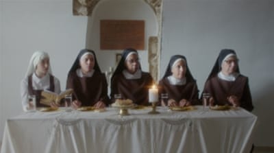 The film is set in a West Bank convent 