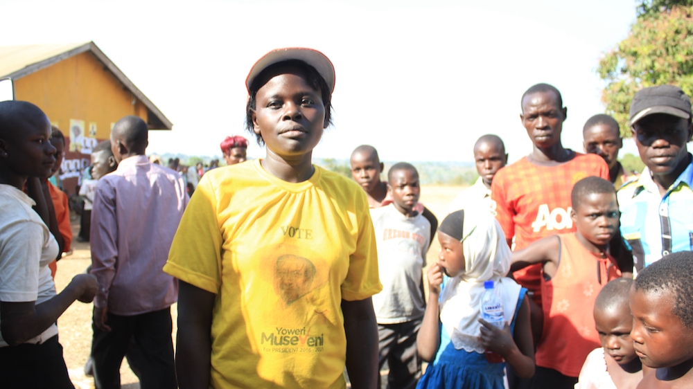 Mukoda Monicue, 28. Housewife, Kigorobya, Uganda [Trinna Leong/Al Jazeera]