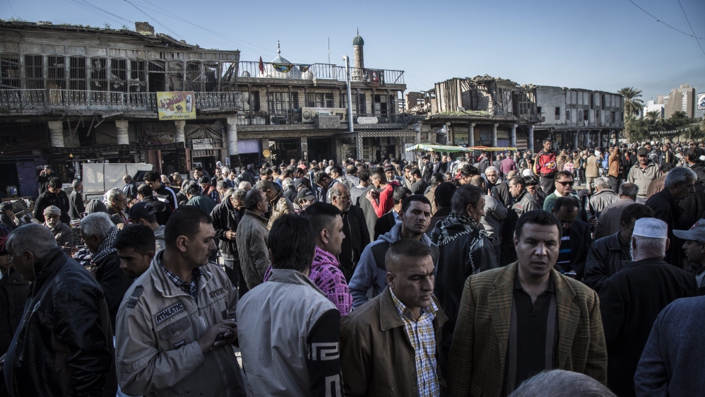 Street market in Baghdad