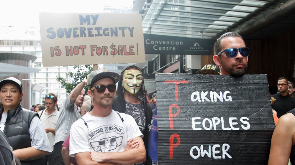 The pact has been described as possibly 'the worst trade agreement in decades' [Caitlin McGee/Al Jazeera] 