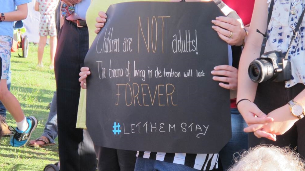 The list of asylum seekers includes 37 babies [Jo Merrick]