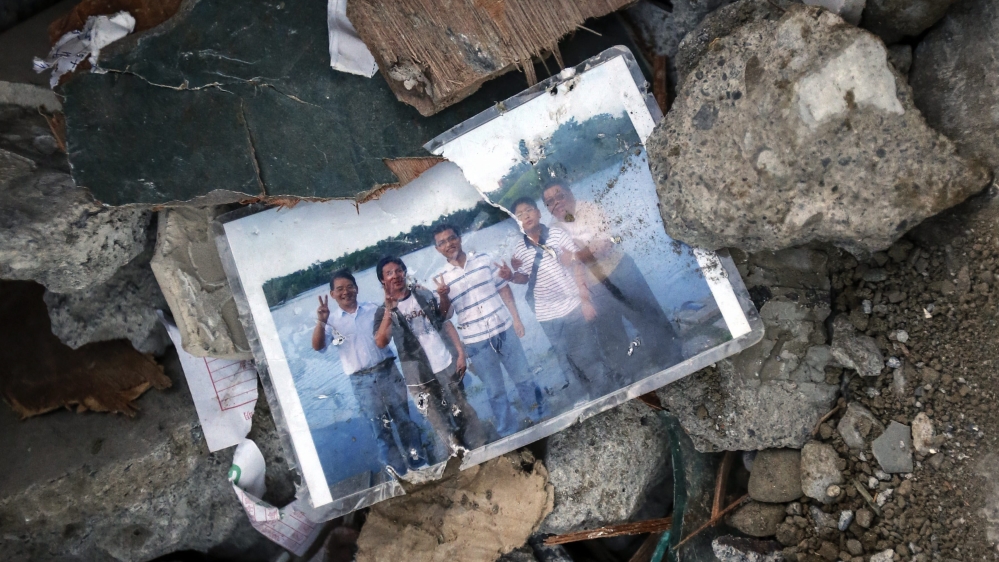 More than 100 people were missing after a 6.4-magnitude earthquake struck southern Taiwan, authorities said [EPA]