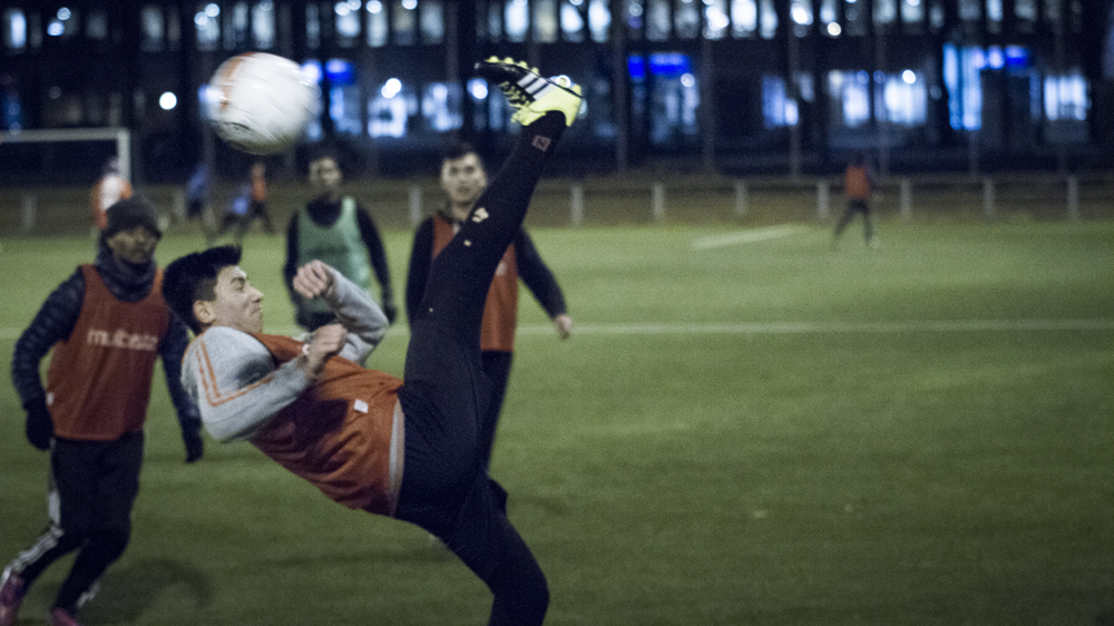 Sweden refugee football