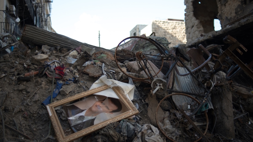 Syria anniversary-Assad