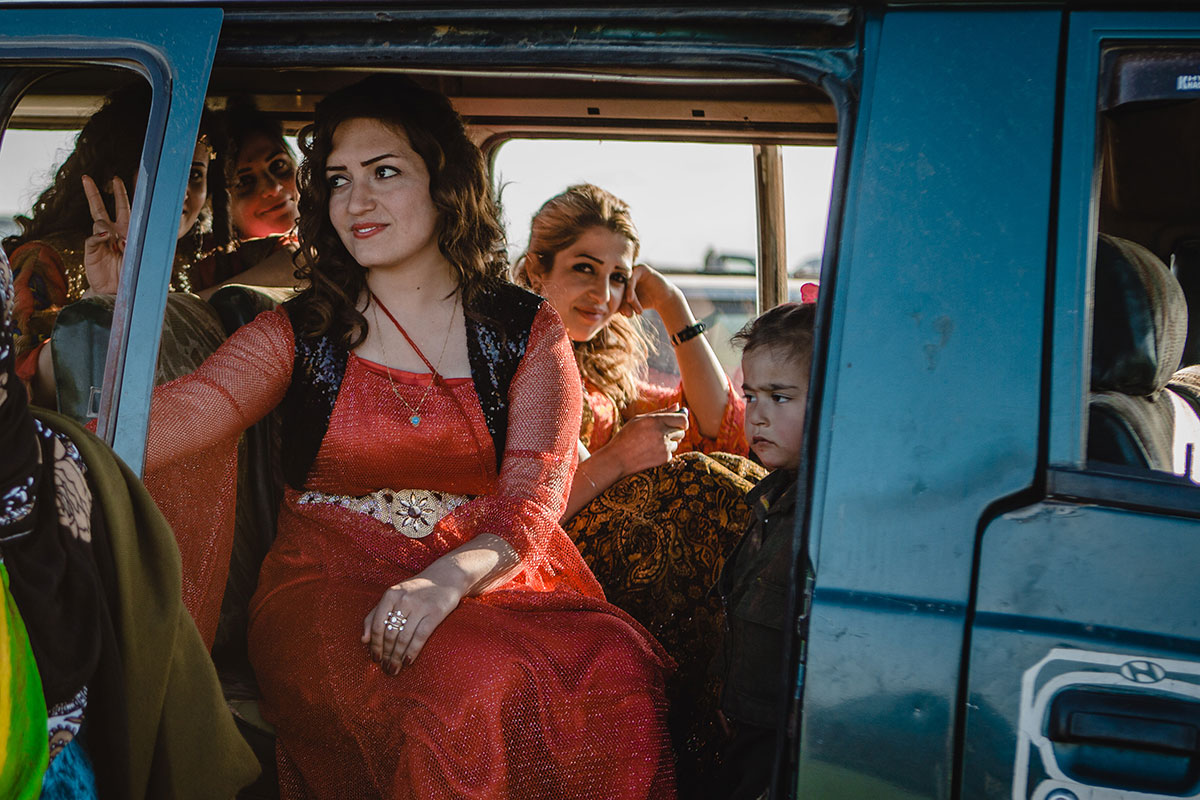 Syrian Kurds celebrate Newroz amid civil war/Please Do Not Use