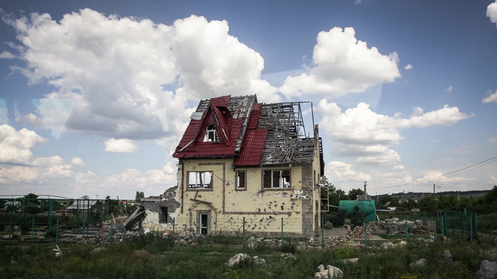 Fighting in east Ukraine has continued and the violence has left the civilian population suffering and homeless [Ioana Moldovan/Al Jazeera]