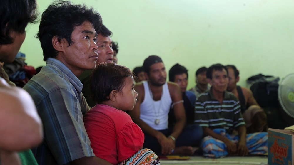 Fault Lines met trafficked workers in an Indonesian camp as they waited to return home [Samuel Black]