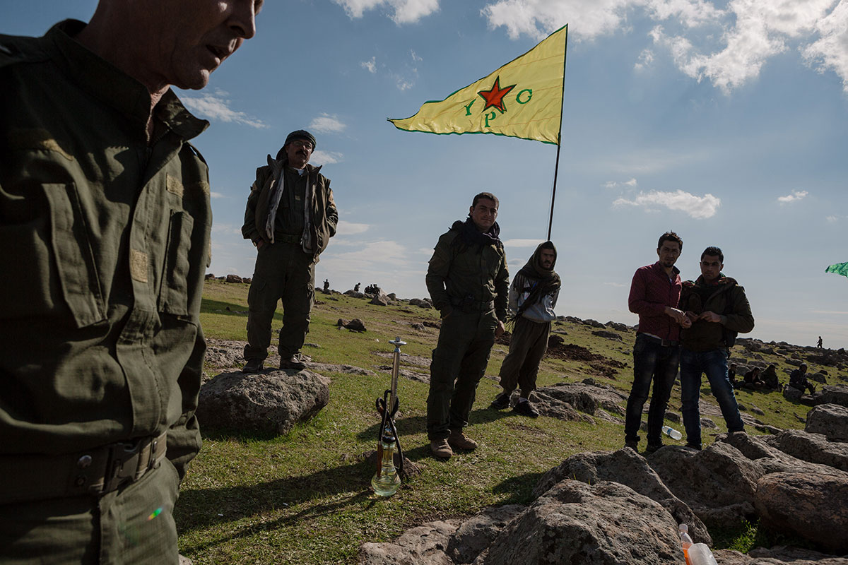 Syrian Kurds celebrate Newroz amid civil war/Please Do Not Use