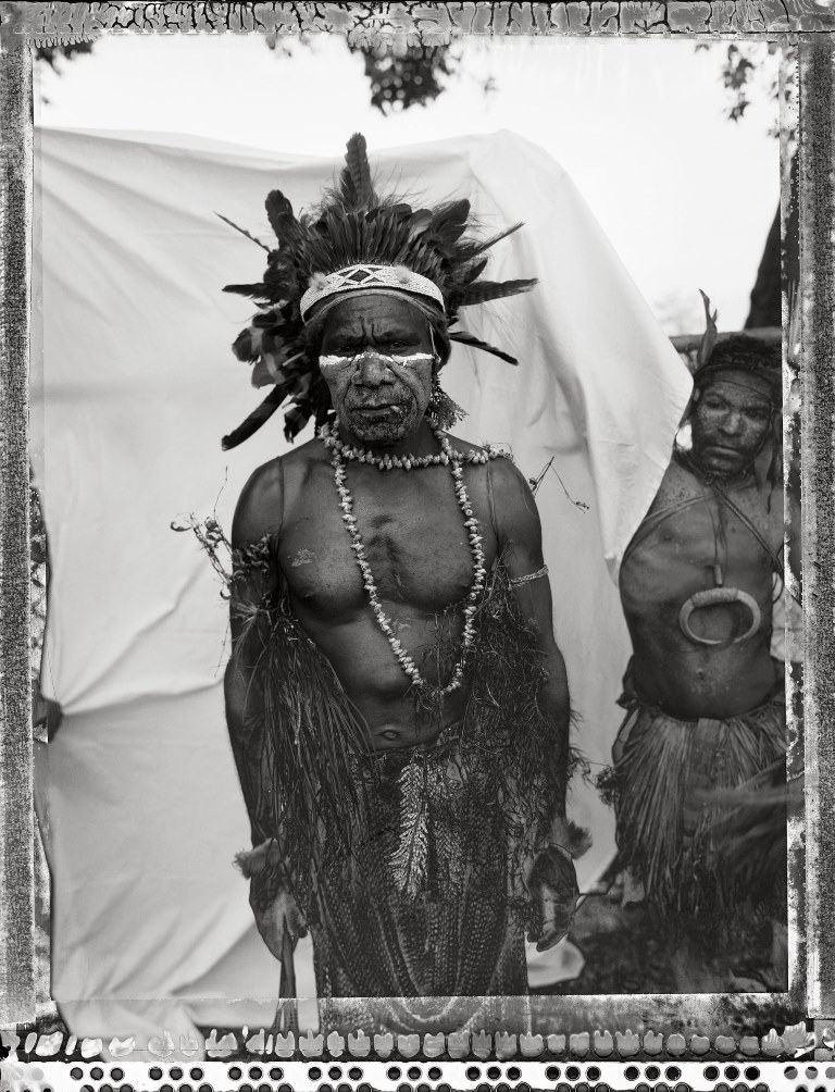 A Sing-Sing performer at the Goroka Show in the Eastern Highlands, 2011 [Stephen Dupont/Al Jazeera]