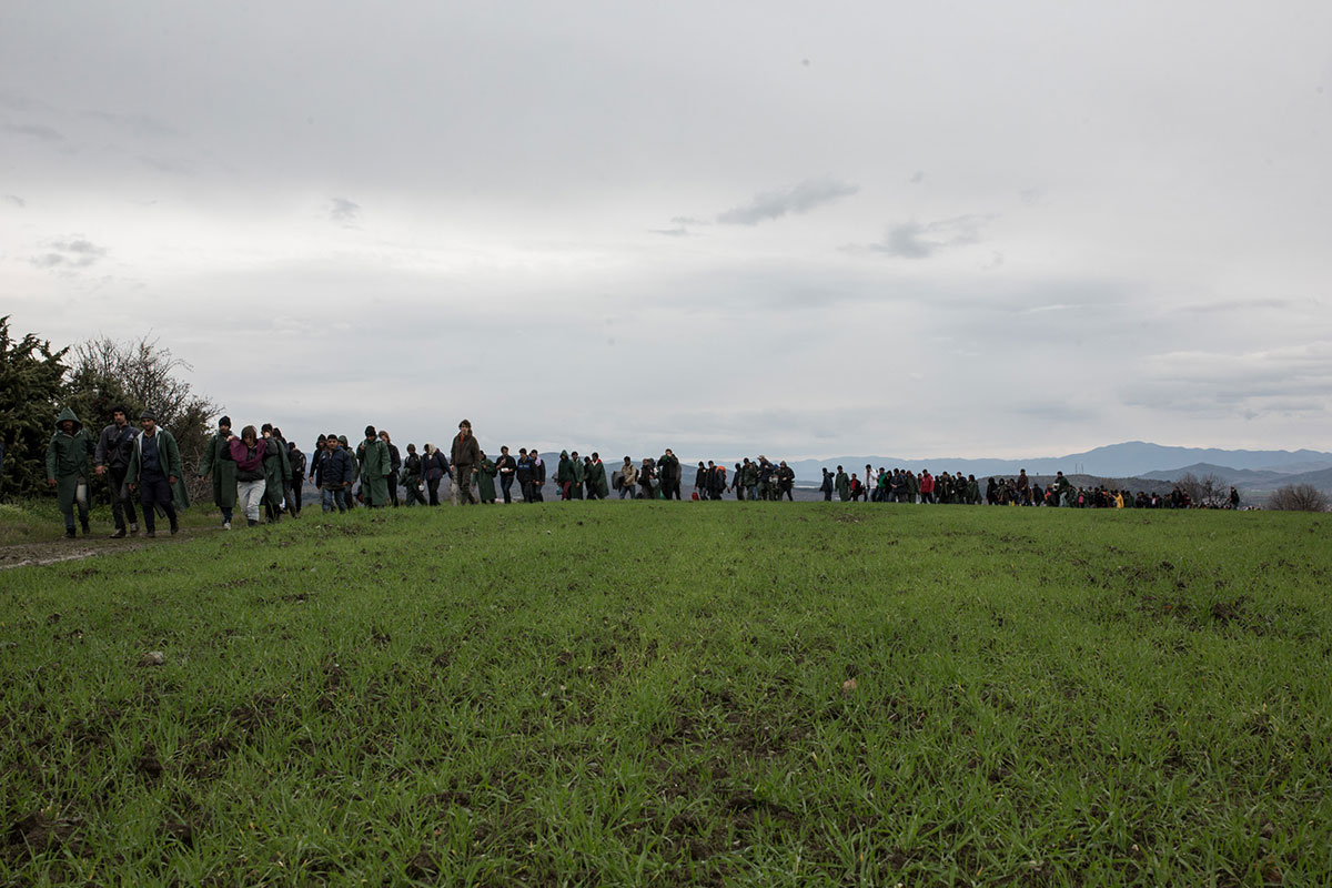 Refugees keep on arriving at Idomeni camp/ Please Do Not Use