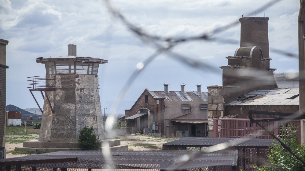 Prisoners in confinement had no contact with others, only getting an hour a day to spend 'outside', in a yard the size of a dog pen, according to Chavez [Gabriela Campos/Al Jazeera]