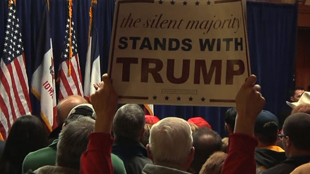  Trump's populist strategy of providing fearful voters with scapegoats has so far found huge success in the primary elections [Al Jazeera]