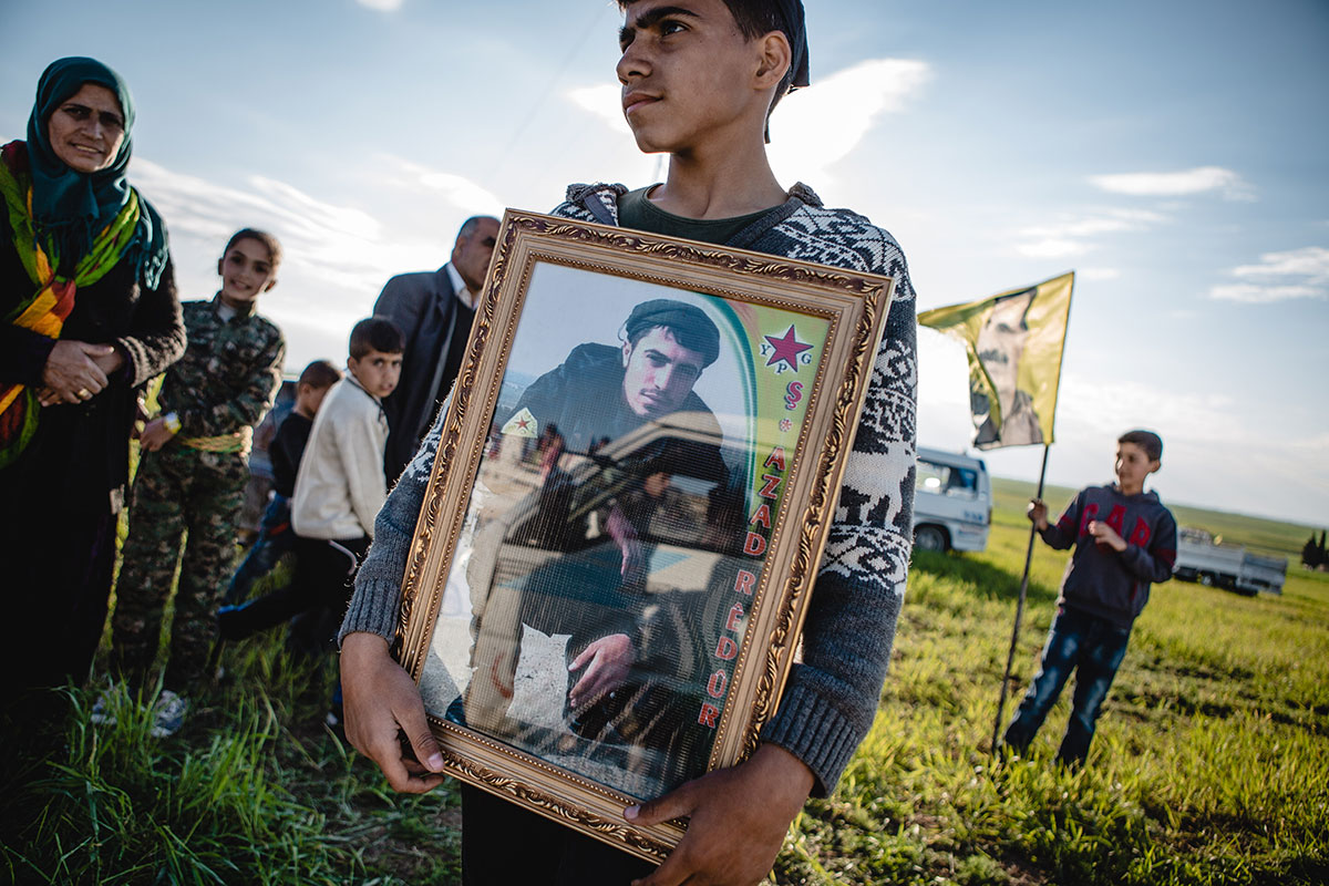 Syrian Kurds celebrate Newroz amid civil war/Please Do Not Use