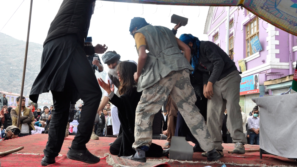 Farkhunda''s memorial