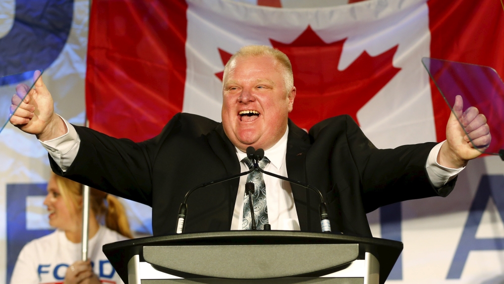 Toronto Mayor Rob Ford [REUTERS]