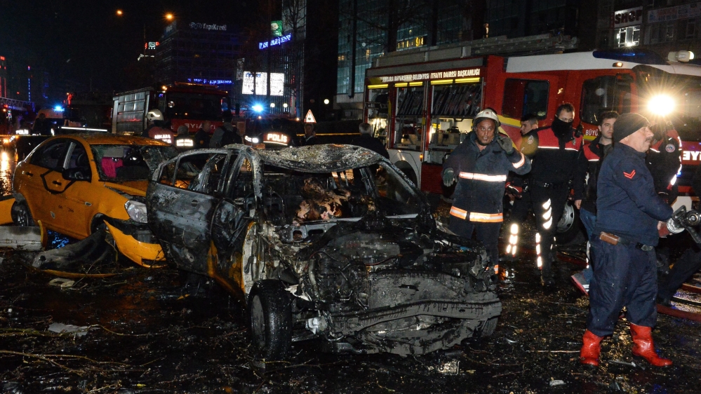 Explosion in Ankara
