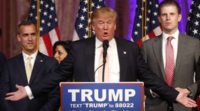 Republican presidential candidate Donald Trump [AP]