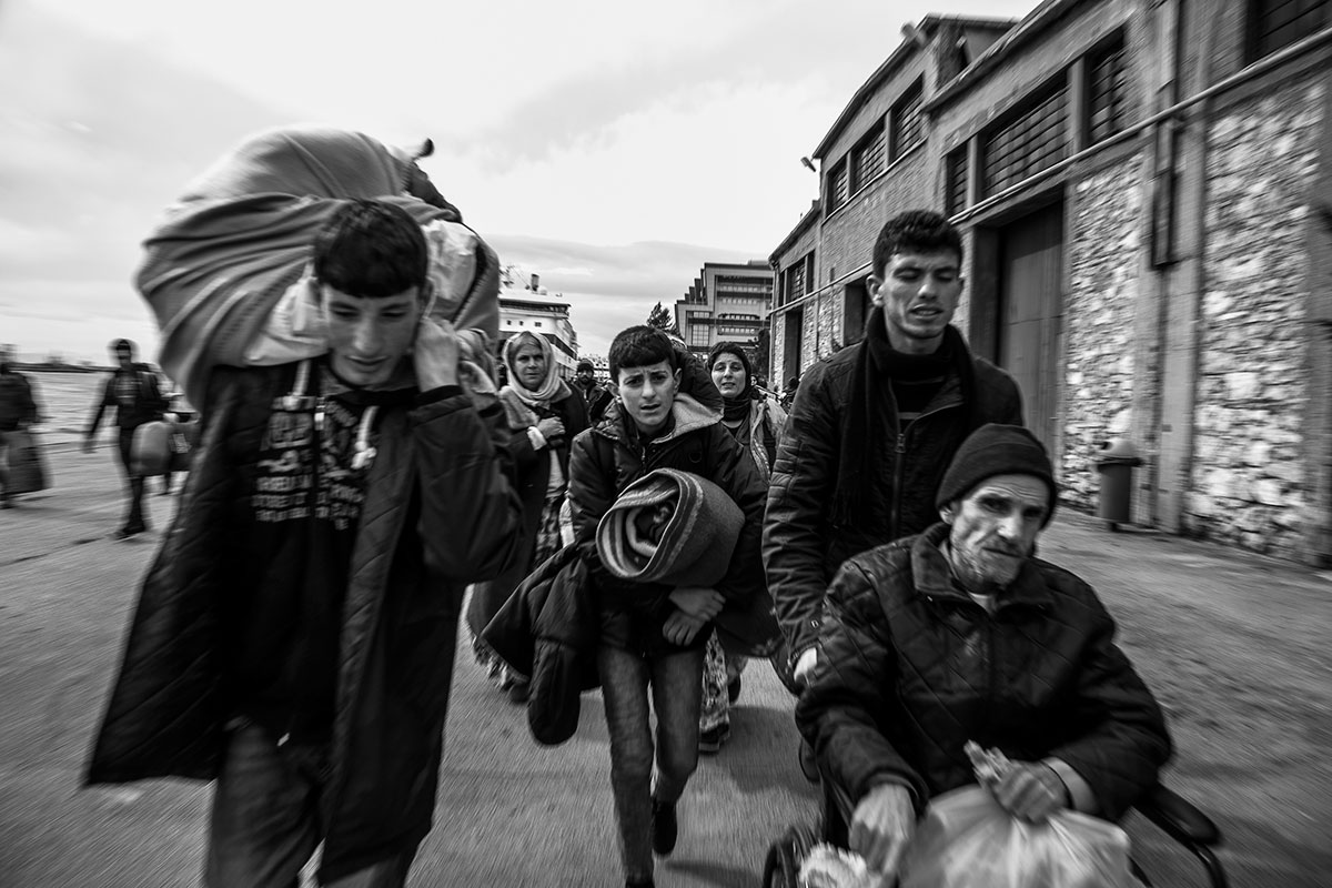 Idomeni refugee camp/ Please Do Not Use