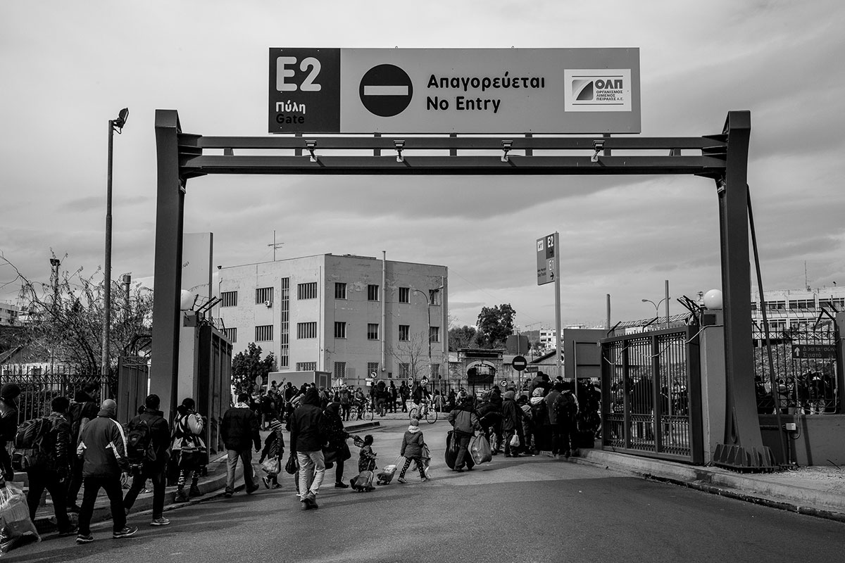 Idomeni refugee camp/ Please Do Not Use