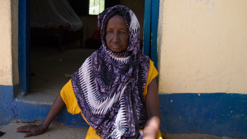 Habiba Dakane, 60, says her daughter was taken to Mathari Hospital just days after a local radio station highlighted her plight [Osman Mohamed Osman/Al Jazeera] 