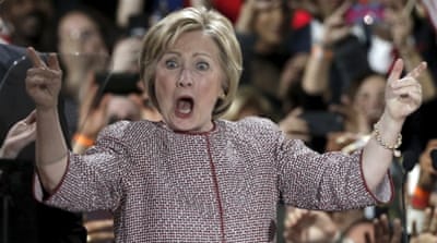 US Democratic presidential candidate Hillary Clinton [Reuters]
