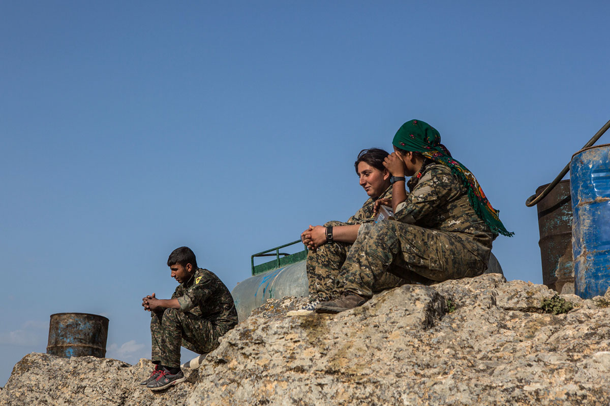 YPJ women kurdish fighters/Please Do Not Use
