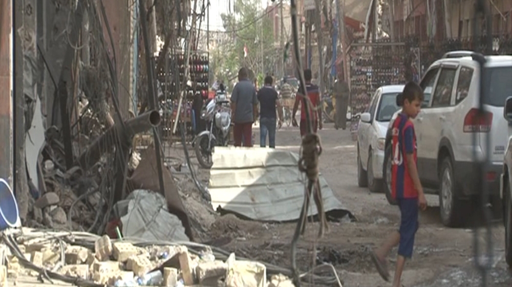 Recent press reports described the amount of destruction in the city of Ramadi as 