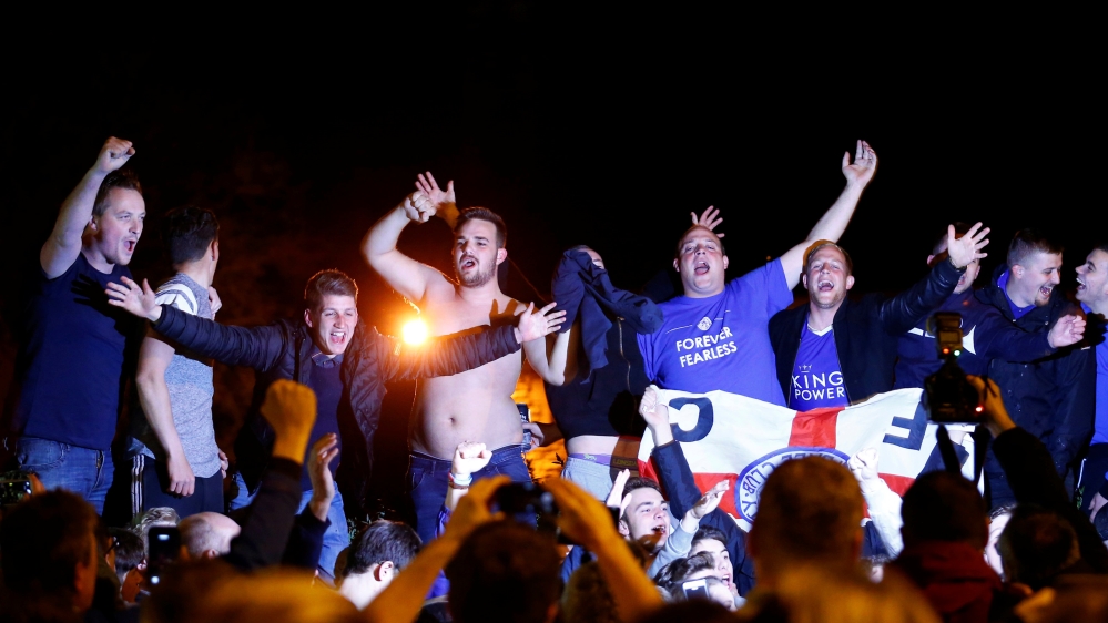 Leicester City were fighting off relegation just over a year ago [Darren Staples/Reuters]