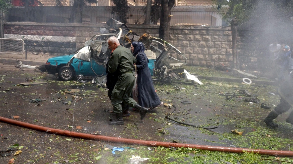  Government warplanes are targeting Aleppo's rebel-held areas [EPA/SANA] 