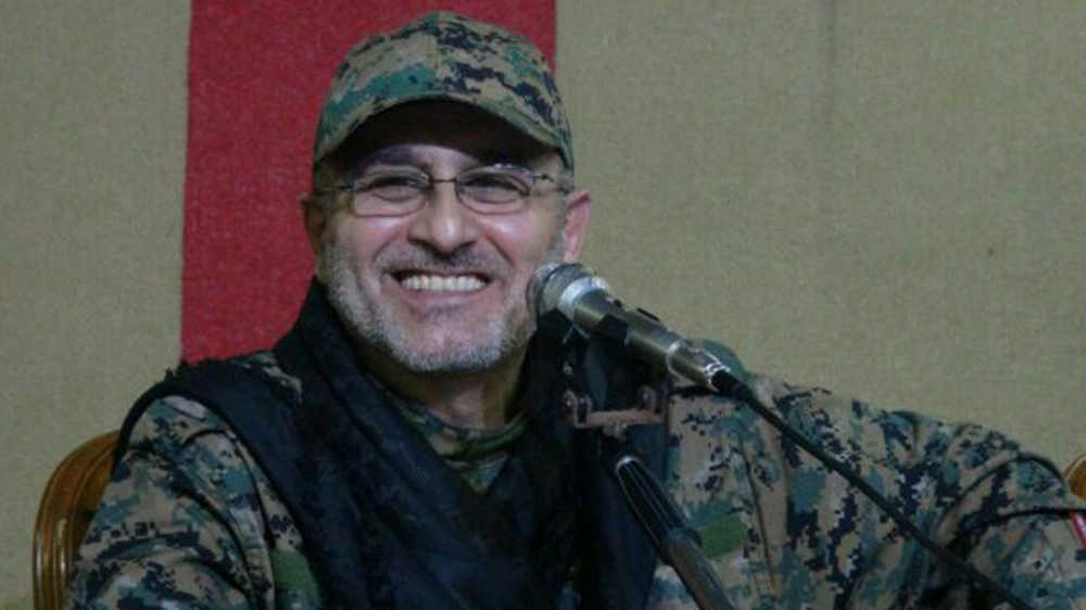  Mustafa Badreddine was buried in Beirut after a funeral procession in a southern suburb of the Lebanese capital [AP]