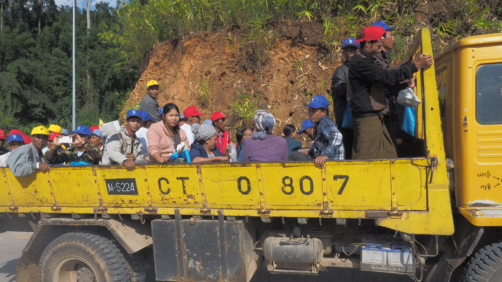 Sixty-five percent of Myanmar's population live in rural areas and 85 percent of rural households have no access to electricity [Connor Macdonald/Al Jazeera] 
