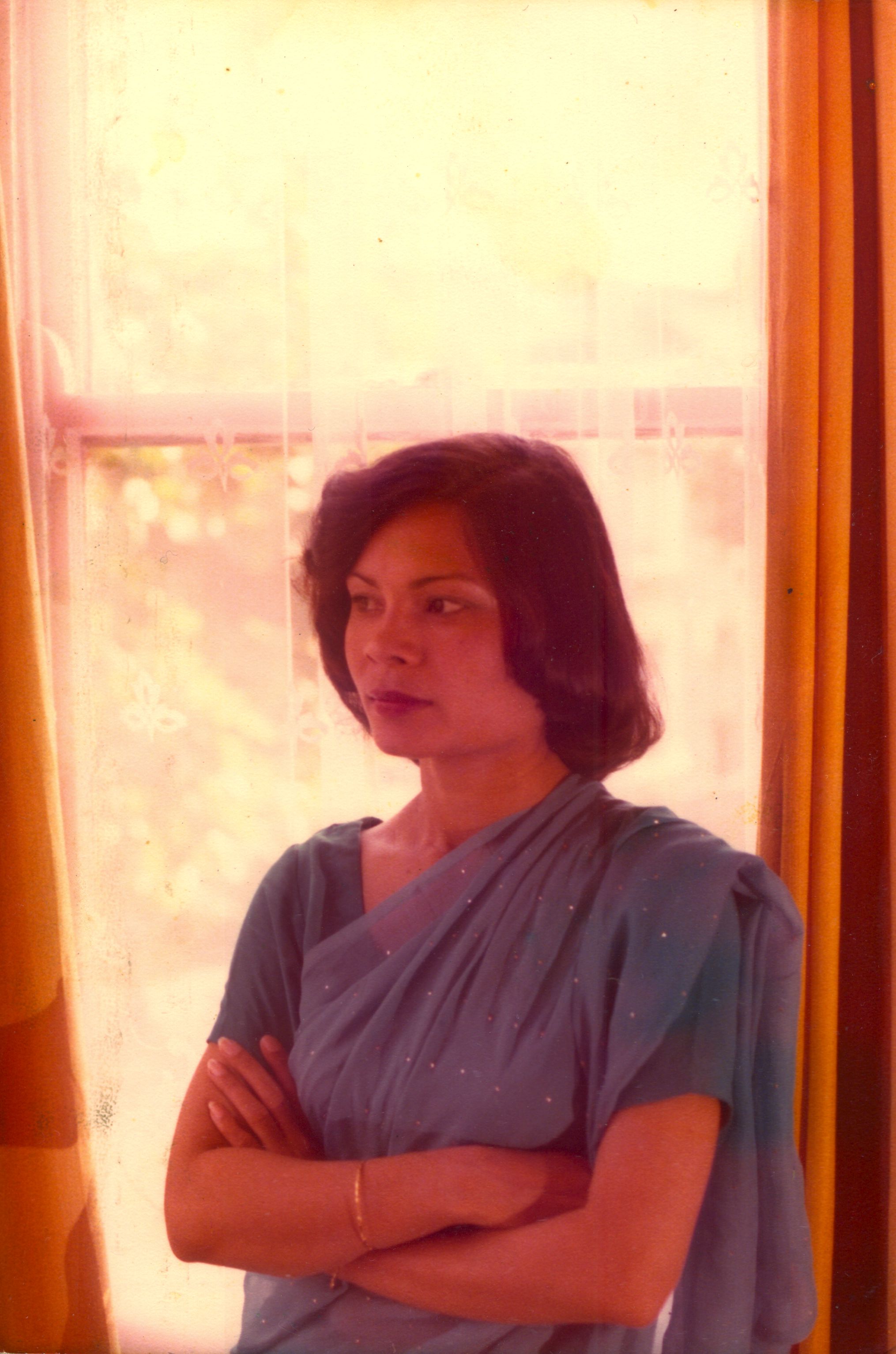  This photograph was taken in the author's parents' home in East Ham, London, in 1977, one year after they moved to the United Kingdom [Courtesy of Sanam Maher]