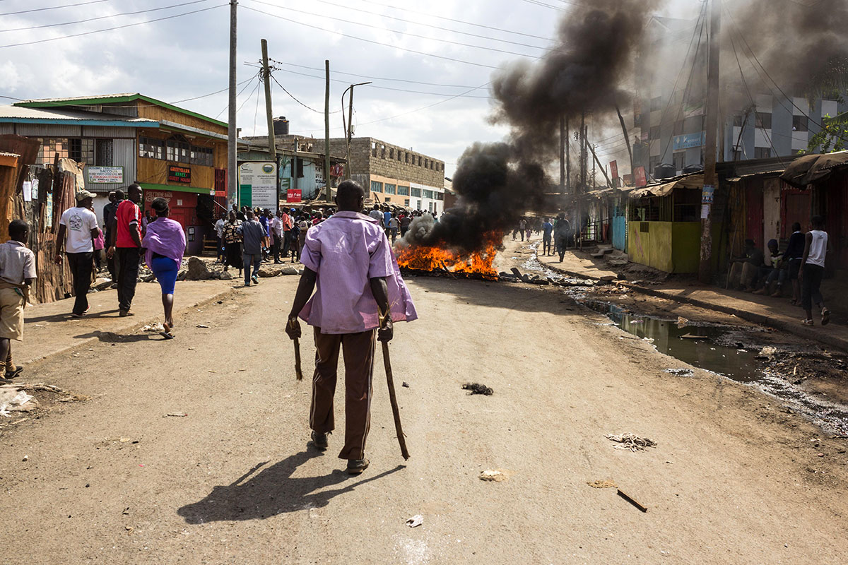 Anti-IEBC protests, Nairobi Kenya