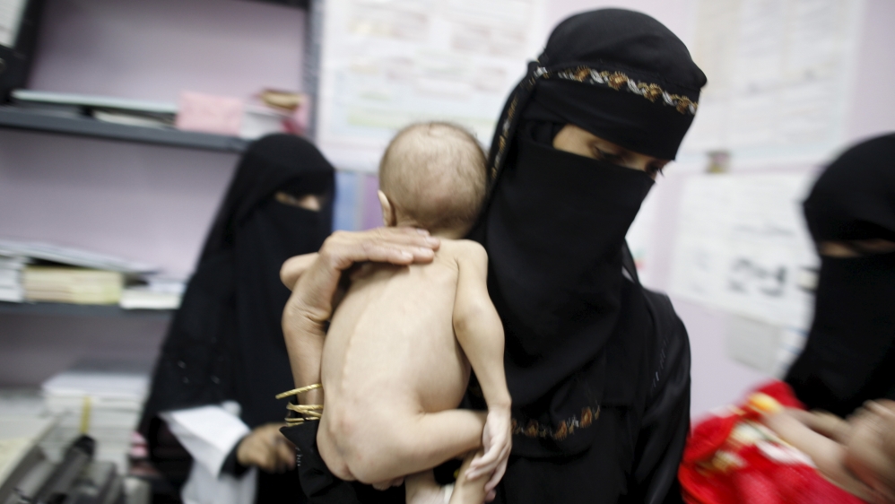 More than 10 million children urgently need humanitarian assistance [Reuters]