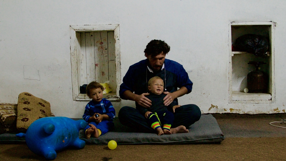 'When my young son asks for chocolates, I cannot give him anything. I feel helpless,' says Yehia, who is unable to work as a result of injuries sustained during torture [Priyanka Gupta/Al Jazeera]