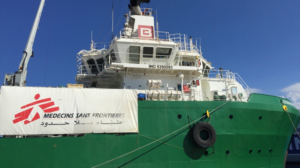 MSF rescue ship